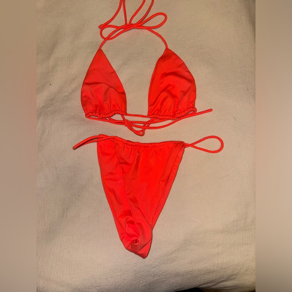 Superdown Raquel String Bikini Set - Picture 2 of 5